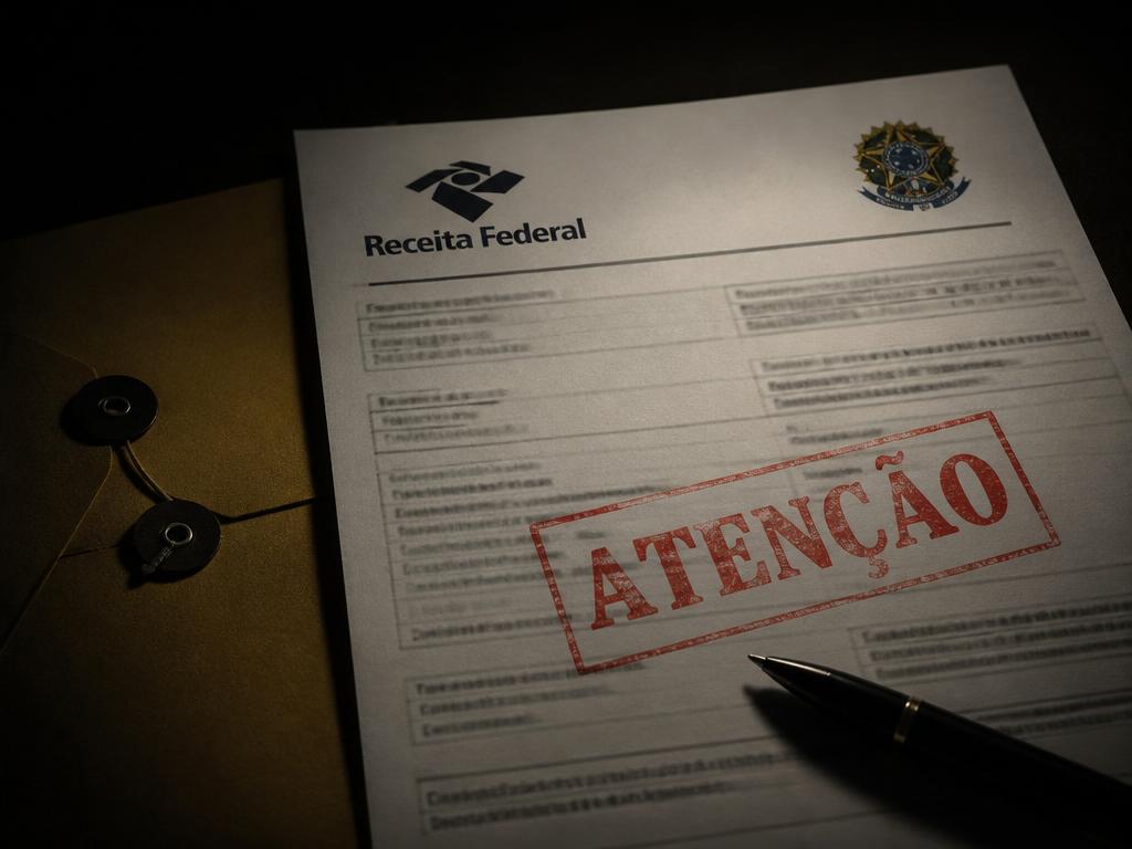 Recebeu aviso ou cobrança da Receita Federal